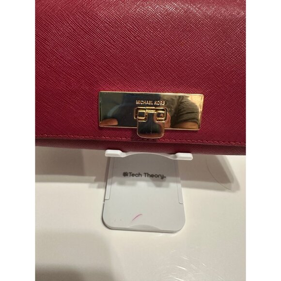 Michael Kors Callie Cherry Carryall Wallet - Picture 13 of 13